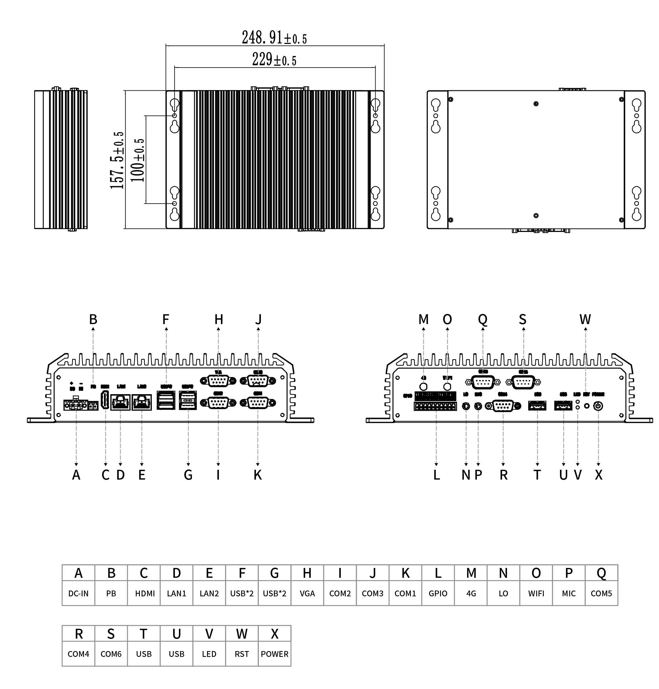 BOX-13C0工程图纸